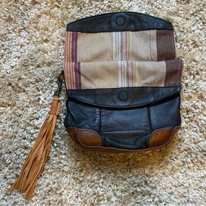 Awesome little Will Leather Goods clutch or shoulder bag.